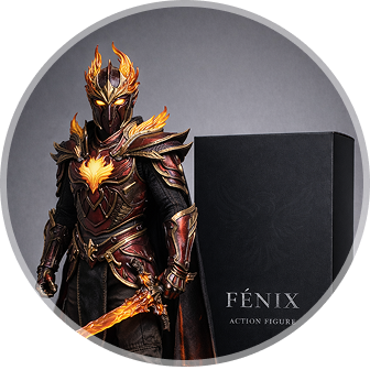 Imagem de um personagem chamado Fenix criado por mim